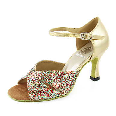 sparkly line dancing shoes