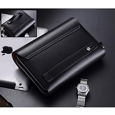 black suede effect clutch bag