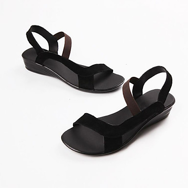 Leather Women's Low Heel T-Strap Sandals With Gore Shoes (More Colors ...