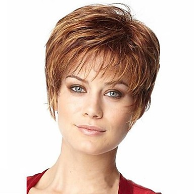 Women's Synthetic Wig Short Curly Dark Brown Costume Wig Costume Wig