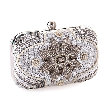 Women's Bags Polyester / Metal Evening Bag Sequin / Crystal ...