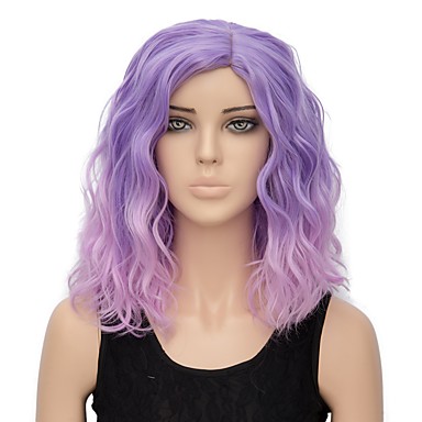 Synthetic Wig Women S Water Wave Pink Synthetic Hair Ombre Hair