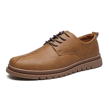 Men's Shoes Suede / Faux Leather Fall / Winter Comfort / Formal Shoes / Driving Shoes Oxfords Black / Gray / Brown / Wedding / Party & Evening Men's Shoes Suede / Faux Leather Fall / Winter Comfort / Formal Shoes / Driving Shoes Oxfords Black / Gray / Brown / Wedding / Party & Evening