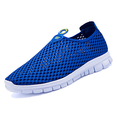 Men's Shoes Rubber Spring / Summer Comfort Loafers & Slip-Ons Dark Grey / Light Grey / Royal Blue Men's Shoes Rubber Spring / Summer Comfort Loafers & Slip-Ons Dark Grey / Light Grey / Royal Blue