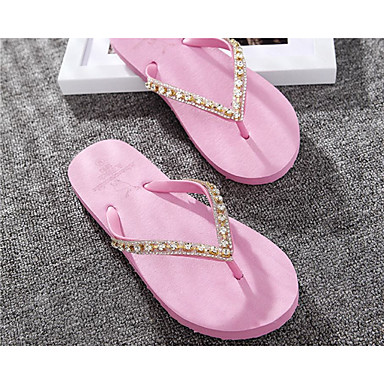 Unisex Shoes EVA(ethylene-vinyl acetate copolymer) Summer Comfort Slippers & Flip-Flops Platform Black / Yellow / Pink Unisex Shoes EVA(ethylene-vinyl acetate copolymer) Summer Comfort Slippers & Flip-Flops Platform Black / Yellow / Pink