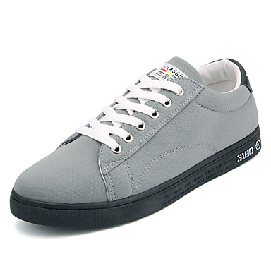 Men's Shoes PU Summer Comfort Sneakers White / Black / Gray Men's Shoes PU Summer Comfort Sneakers White / Black / Gray