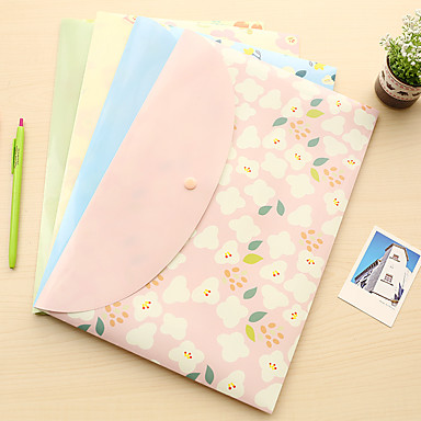 1 09 Plastics Folders Report Covers Random Colors Damask Office Supplies