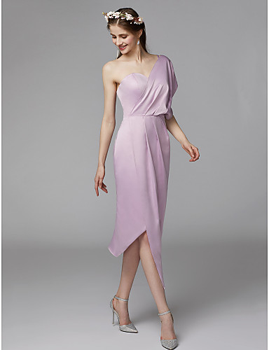 Charmeuse Burgundy Bridesmaid Dresses