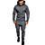 cheap Running &amp; Jogging Clothing-Men&#039;s 2 Piece Street Casual Tracksuit Sweatsuit Long Sleeve Summer Thermal Warm Breathable Moisture Wicking Cotton Fitness Gym Workout Running Active Training Jogging Sportswear Hoodie Dark Grey