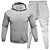 cheap Running &amp; Jogging Clothing-Men&#039;s Women&#039;s 2 Piece Casual Athleisure Tracksuit Sweatsuit 2pcs Long Sleeve Thermal Warm Breathable Moisture Wicking Fitness Gym Workout Running Jogging Sportswear Solid Colored Hoodie Normal White