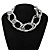 cheap Women&#039;s Jewelry-Women&#039;s Choker Necklace Lariat Alloy Hip Hop Silver Gold 43+10 cm Necklace Jewelry 1pc For Street