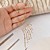 cheap Women&#039;s Jewelry-Women&#039;s Single Earring Tassel Fringe Stylish Trendy Earrings Jewelry Gold For Date Festival