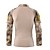 cheap Hunting Clothing-Men&#039;s Solid Colored Camo / Camouflage Hunting T-shirt Tee shirt Tactical Military Shirt Camo Shirt Long Sleeve Outdoor Windproof Quick Dry Breathable Comfortable Autumn / Fall Spring Summer Terylene