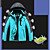 cheap Softshell, Fleece &amp; Hiking Jackets-Men&#039;s Ski Jacket Hiking Fleece Jacket Winter Outdoor Thermal Warm Waterproof Windproof Winter Jacket Trench Coat Top Skiing Camping / Hiking Casual Dark Brown Denim Blue Red Dark Green Blue