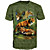 cheap Hunting Clothing-Men&#039;s Hiking Tee shirt Hunting T-shirt Tee shirt Camouflage Hunting T-shirt 3D Camo / Camouflage Deer Short Sleeve Outdoor Summer Wearable Quick Dry Breathable Soft Top Cotton Polyester Camping