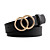 cheap Belt-Women&#039;s Waist Belt Black White Party Wedding Street Daily Belt Pure Color / Red / Fall / Winter / Spring / Summer