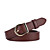 cheap Belt-Women&#039;s Waist Belt Daily Dress Work Black White Belt Solid Color / Brown / Winter / Spring / Summer