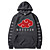 cheap Everyday Cosplay Anime Hoodies &amp; T-Shirts-Inspired by Naruto Akatsuki Cosplay Costume Hoodie Polyester / Cotton Blend Graphic Printing Harajuku Graphic Hoodie For Women&#039;s / Men&#039;s