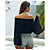 cheap Women&#039;s Clothing-Women&#039;s Blouse Shirt Bohemian Theme Long Sleeve Polka Dot Off Shoulder Embroidered Casual Tropical Beach Tops Blue White Black