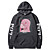 cheap Everyday Cosplay Anime Hoodies &amp; T-Shirts-Inspired by Darling in the Franxx Cosplay Costume Hoodie Zero Two Graphic Polyester Microfiber Hoodie Printing Harajuku Graphic For Men&#039;s / Women&#039;s