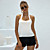cheap Women&#039;s Clothing-Women&#039;s Camis Plain Halter Neck Backless Sexy Tropical Beach Tops Blue Fuchsia White