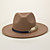 cheap Hats-Women&#039;s Fedora Hat Buckle Party Dailywear Weekend Wine Beige Solid Color Hat / Coffee / Black / Red / Blue / Green