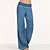 cheap Exercise, Fitness &amp; Yoga-Women&#039;s Yoga Pants High Waist Pants / Trousers Jeans Bottoms Elastic Waistband Palazzo Wide Leg Quick Dry Moisture Wicking Blue Black Zumba Belly Dance Yoga Spandex Plus Size Summer Sports Activewear