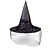 economico cappelli-Per donna Cappello da festa Retato Feste Halloween Mascherata Nero Arancione Colore puro Cappello / Autunno / Inverno / Vintage ▾