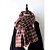 cheap Scarves &amp; Bandanas-Women&#039;s Women&#039;s Shawls &amp; Wraps Red Party Scarf Plaid / Basic / Fall / Winter