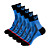 cheap Cycling Clothing-Men&#039;s Women&#039;s Athletic Sports Socks Crew Socks Cycling Socks Winter Summer Spandex Green / Black Bule / Black Black / Orange Solid Color Bike Breathable Anatomic Design Quick Dry Lightweight Sports