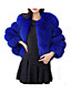 cheap Furs &amp; Leathers-Women&#039;s Faux Fur Coat Fall &amp; Winter Daily Going out Short Coat Regular Fit Basic Jacket Long Sleeve Solid Colored Purple Green Royal Blue