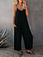 cheap Jumpsuits &amp; Rompers-Women&#039;s Casual 2021 Silver Gray ArmyGreen Black Loose Jumpsuit Solid Color