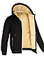 cheap Men&#039;s Hoodies &amp; Sweatshirts-Men&#039;s Solid Color Pullover Hoodie Sweatshirt Hooded Casual Hoodies Sweatshirts  Loose Long Sleeve Black Gray