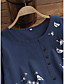 cheap Plus Size Tops-Women&#039;s Plus Size Tops Floral Graphic Dandelion Blouse Shirt Round Neck Short Sleeve Spring Summer Casual Daily Big Size L XL 2XL 3XL 4XL