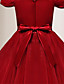 cheap Girls&#039; Dresses-Kids Little Girls&#039; Dress Floral Flower Tulle Dress Formal Wedding Party Birthday Party Beads Bow Red Blushing Pink Navy Blue Elegant Gowns Dresses