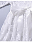 cheap Girls&#039; Dresses-Kids Girls&#039; Sweet Boho Party White Jacquard Lace Flower Long Sleeve Maxi Dress White