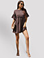 cheap Women&#039;s Clothing-LITB Basic Women&#039;s Fold Sleeve DressA Line Dress Knee Length Round Neck Half Sleeve Shirt Dress Leisure Wear