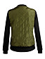 cheap Jackets-Women&#039;s Jacket Fall Winter Street Daily Regular Coat Warm Regular Fit Casual Jacket Long Sleeve Full Zip Color Block Wine Green Black