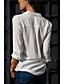 cheap Blouses &amp; Shirts-Women&#039;s Blouse Shirt Plain Shirt Collar Business Basic Elegant Tops Blue Yellow Gray