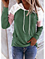 cheap Hoodies &amp; Sweatshirts-Women&#039;s Color Block Pullover Hoodie Sweatshirt Daily Weekend Casual Cute Hoodies Sweatshirts  Blue Blushing Pink Khaki