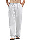 cheap Men&#039;s Pants &amp; Shorts-Men&#039;s Harlem Pants Pure Color Harem Straight Loose Full Length Pants Inelastic Casual Cotton Blend Solid Color Blue Black Gray khaki Green S M L XL XXL
