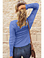 cheap Women&#039;s Clothing-Women&#039;s Blouse Button Check Plain Shirt Collar Spring &amp;  Fall Regular Blue Dark Pink Black Grey Dark Coffee