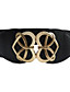 cheap Belt-Women&#039;s Wide Belt Daily Dress Weekend Black Brown Belt Solid Colored / Party / Work / Basic / Khaki / Winter