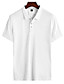 cheap Men&#039;s Polos-Men&#039;s Golf Shirt Tennis Shirt Graphic 3D Collar Shirt Collar Plus Size Daily Going out Short Sleeve Slim Tops Nylon Rayon Streetwear Exaggerated Purple / golf shirts